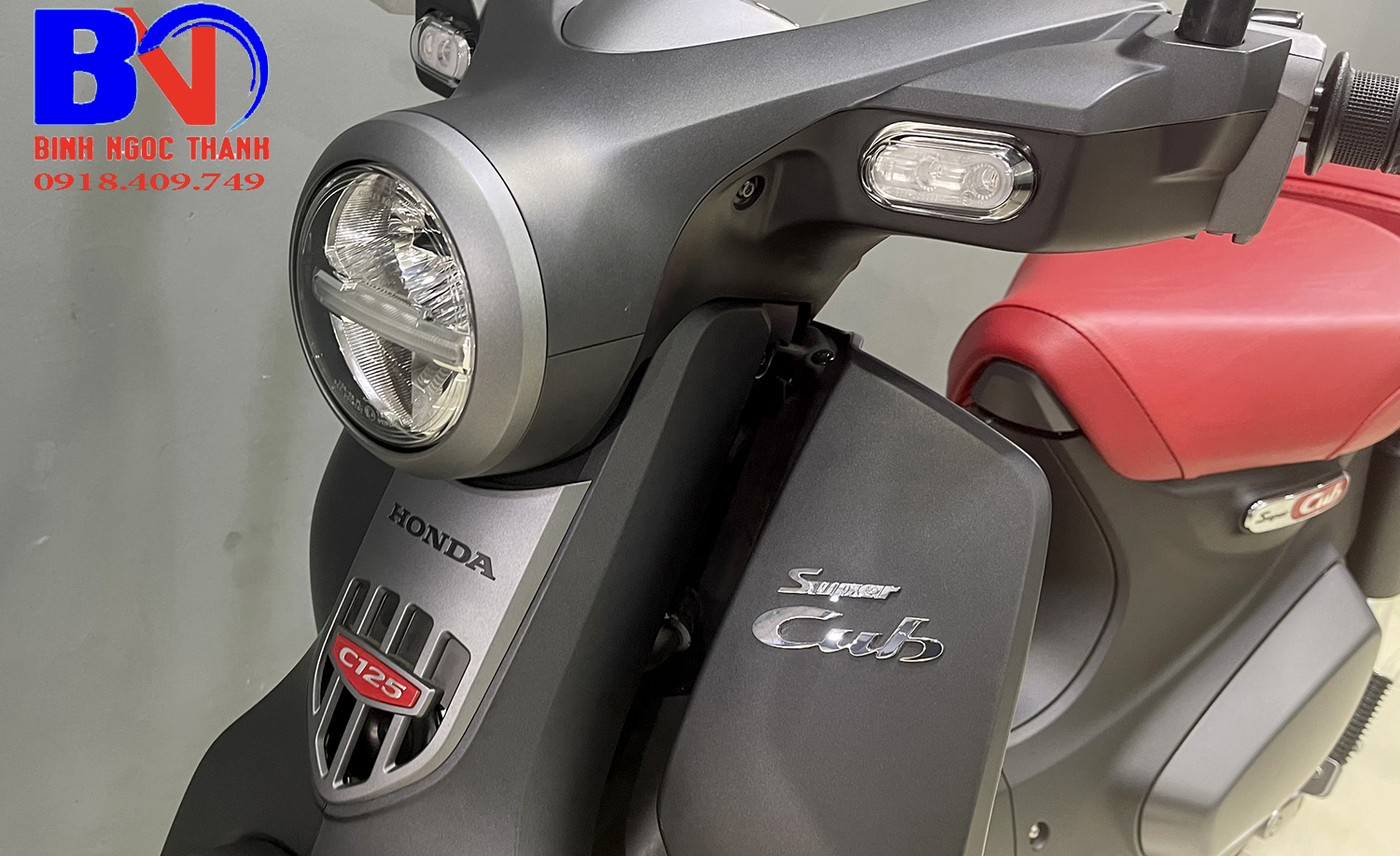 Honda super cub c125 2022 đen nhám 
